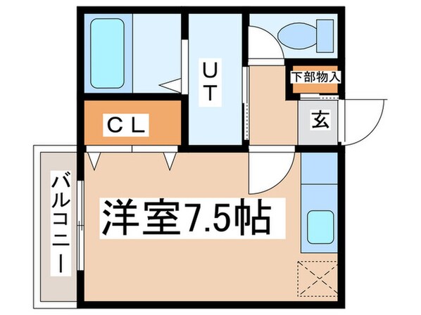 ハイツプロキオンの物件間取画像